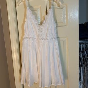 Boutique white dress